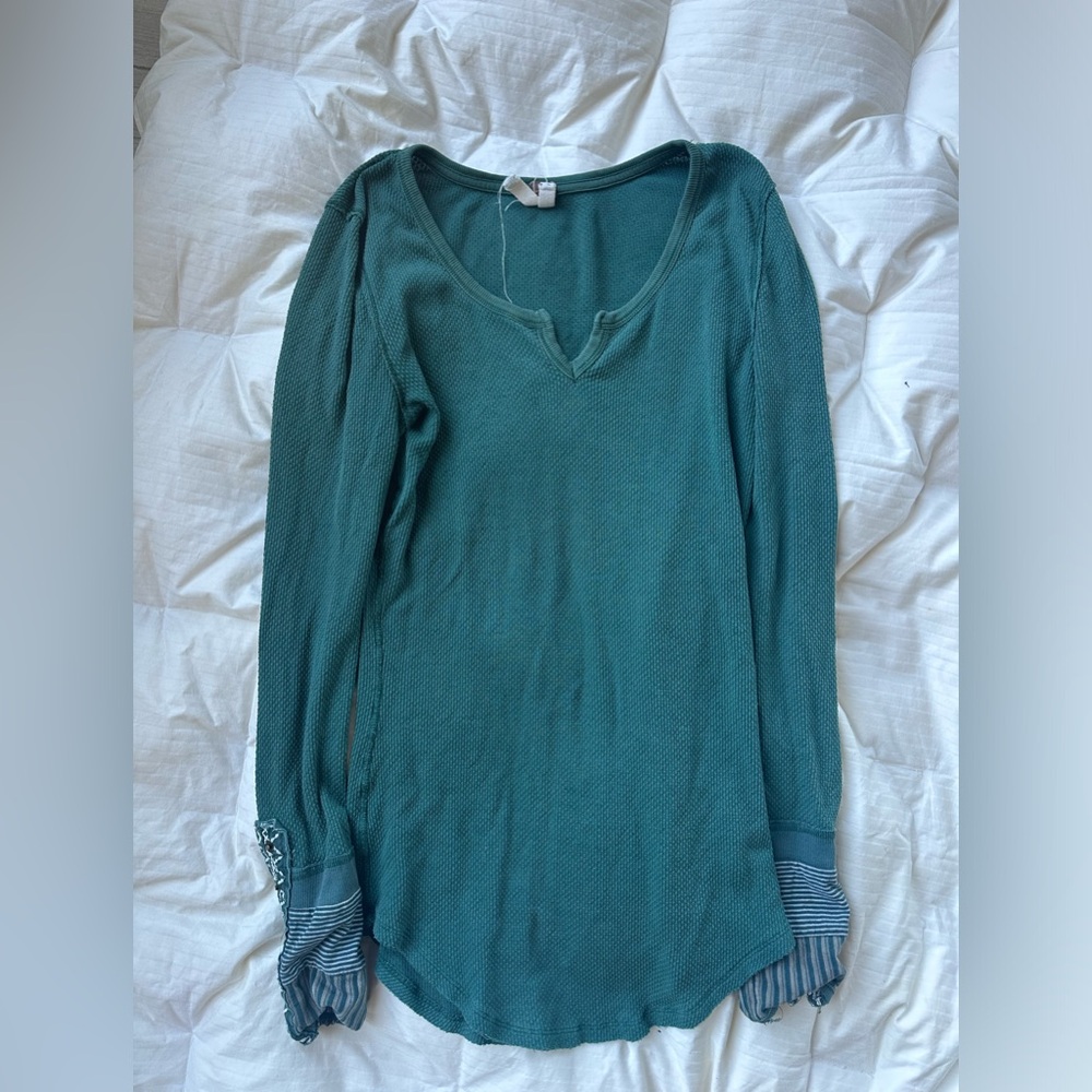 Free People Henley Long sleeve